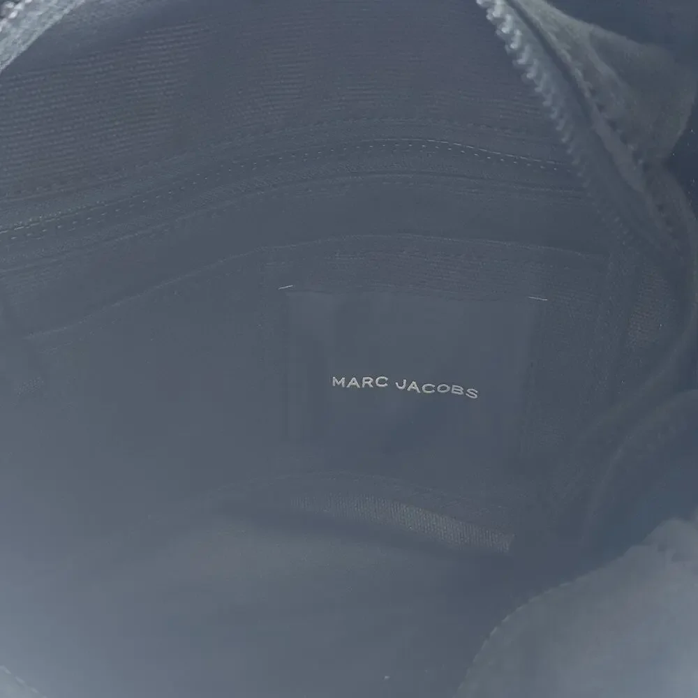MARC JACOBS Standard Supply Black Canvas Large Tote Bag Handbag